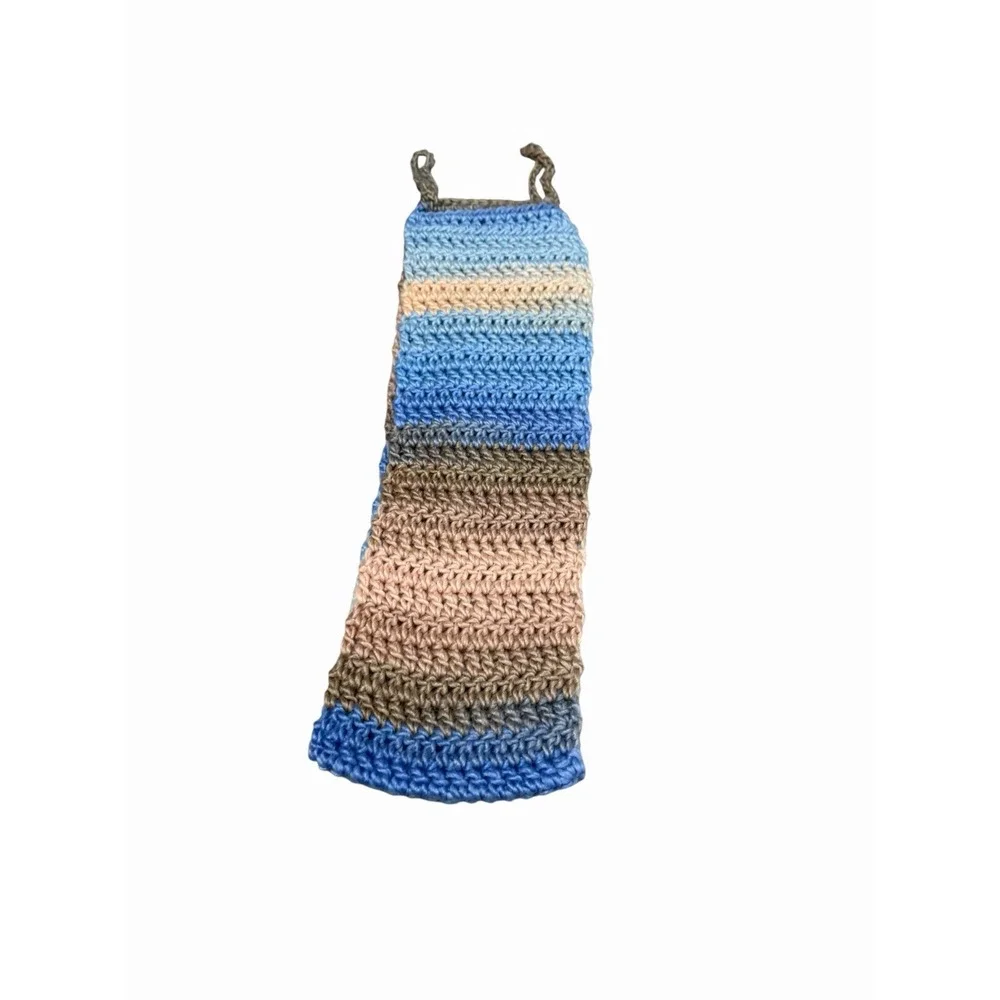New Crochet Handmade Hanging Toilet Paper Roll Holder Bathroom Accessory
